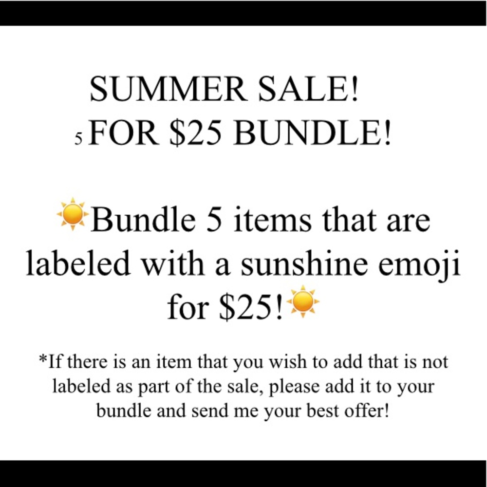 Summer Sale